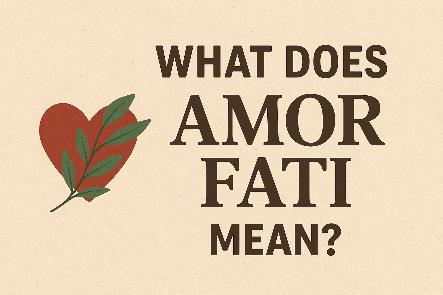 You are currently viewing What Does Amor Fati Mean? (Philosophy of Loving Your Fate)