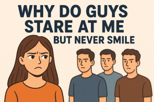 Read more about the article Why Do Guys Stare at Me but Never Smile? 11 Reasons Explained