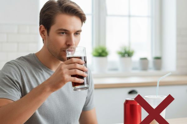 Drink Through A Cup, Not A Straw